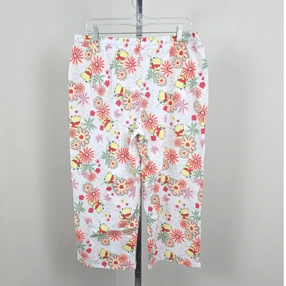 Disney Fairytale Classics Cotton Jersey Dolman Tee & Capri Set‎ Pink M - Picture 3 of 4